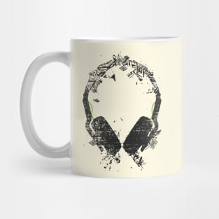 Art Headphones Mug